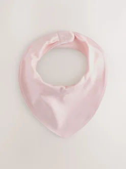 Pink 5 Pack Baby Dribble Bibs