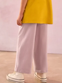 Pink 1 Pack Wide Leg Jersey Trousers (3-16yrs)