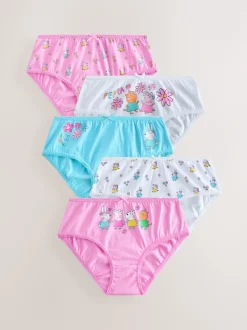 Pink Peppa Pig 5 Pack Briefs (1.5-8yrs)