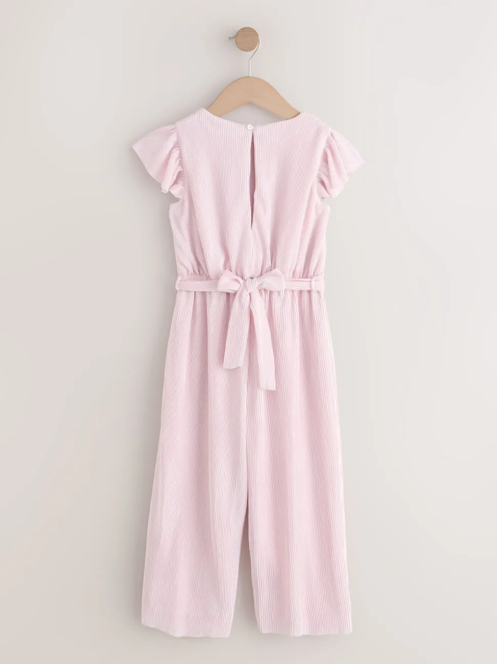 Pink Plisse Jumpsuit (3-16yrs)