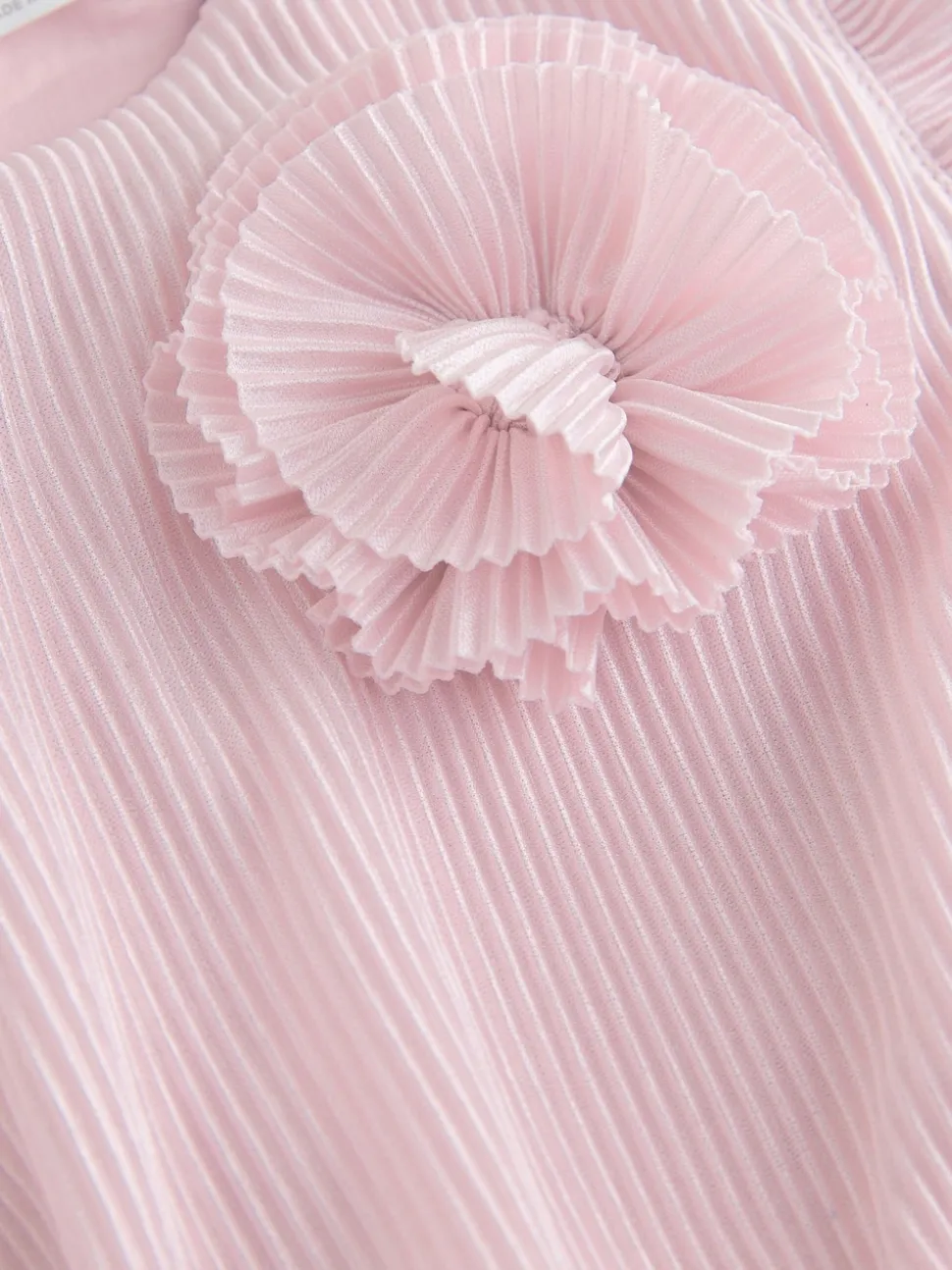 Pink Plisse Jumpsuit (3-16yrs)