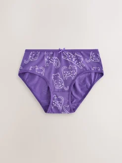 Pink/Purple Briefs 10 Pack (1.5-16yrs)