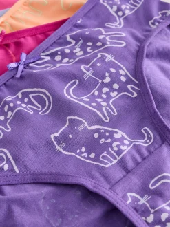 Pink/Purple Briefs 10 Pack (1.5-16yrs)