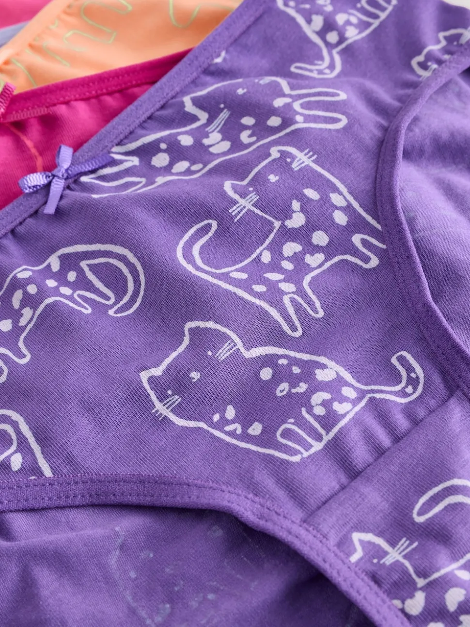 Pink/Purple Briefs 10 Pack (1.5-16yrs)