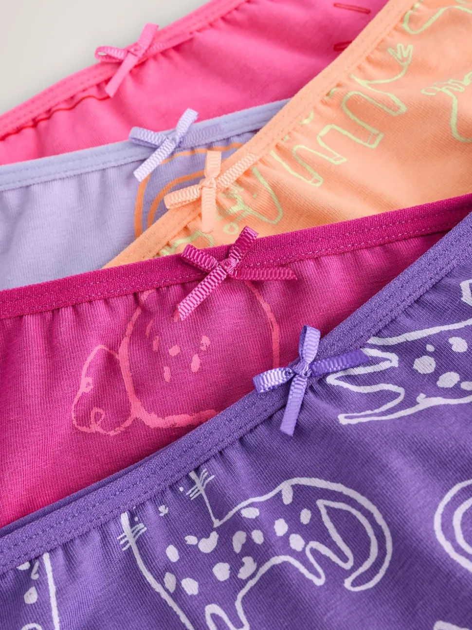 Pink/Purple Briefs 10 Pack (1.5-16yrs)