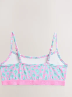 Pink/Purple Crop Tops 3 Pack (5-16yrs)