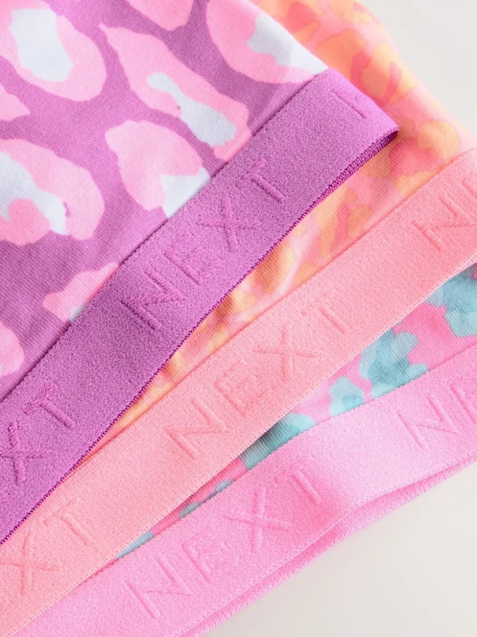 Pink/Purple Crop Tops 3 Pack (5-16yrs)