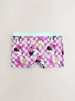 Pink/Purple Minnie Mouse Shorts 5 Pack (2-12yrs)