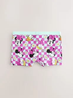 Pink/Purple Minnie Mouse Shorts 5 Pack (2-12yrs)