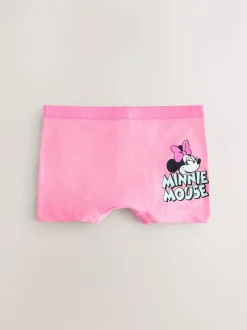 Pink/Purple Minnie Mouse Shorts 5 Pack (2-12yrs)