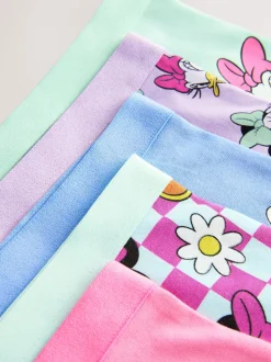 Pink/Purple Minnie Mouse Shorts 5 Pack (2-12yrs)