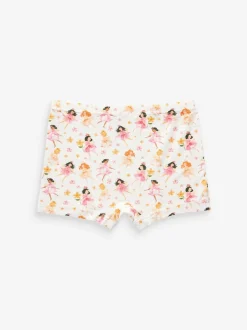 Pink Short Briefs 5 Pack (2-16yrs)