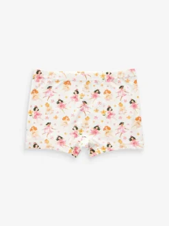Pink Short Briefs 5 Pack (2-16yrs)