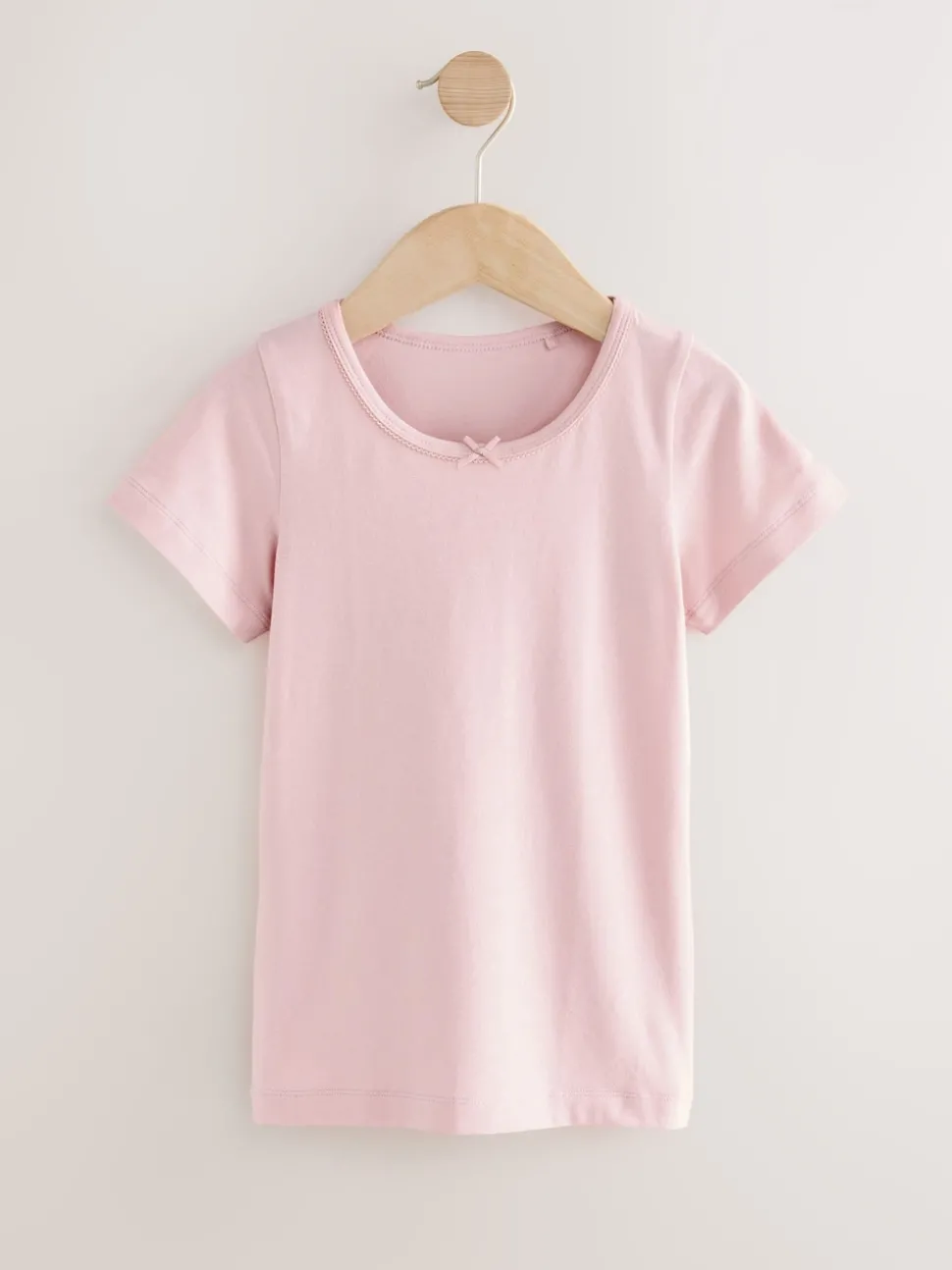 Pink Short Sleeve Vests 2 Pack (1.5-12yrs)