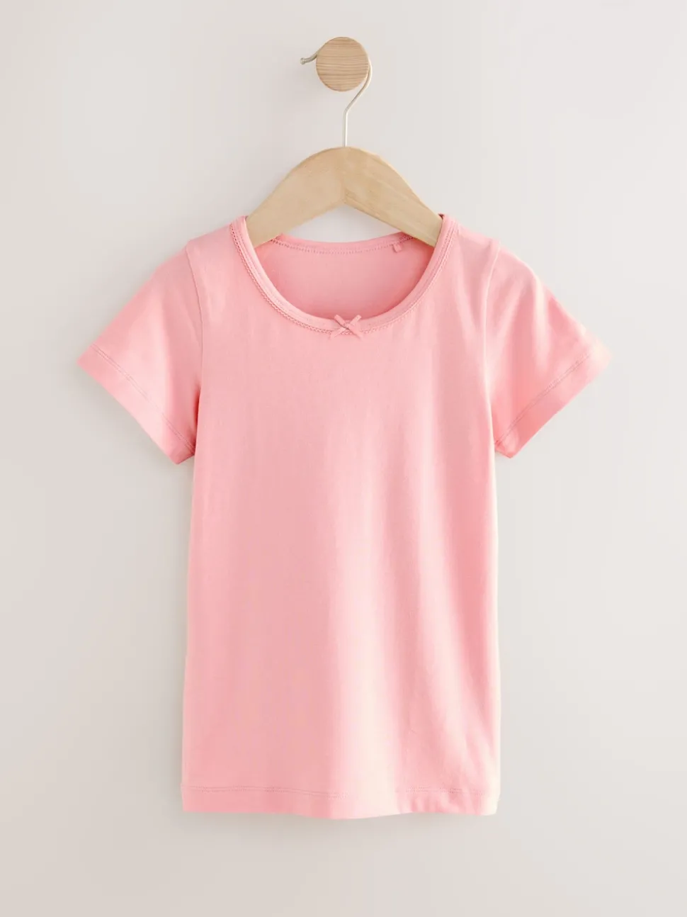 Pink Short Sleeve Vests 2 Pack (1.5-12yrs)