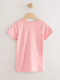 Pink Short Sleeve Vests 2 Pack (1.5-12yrs)