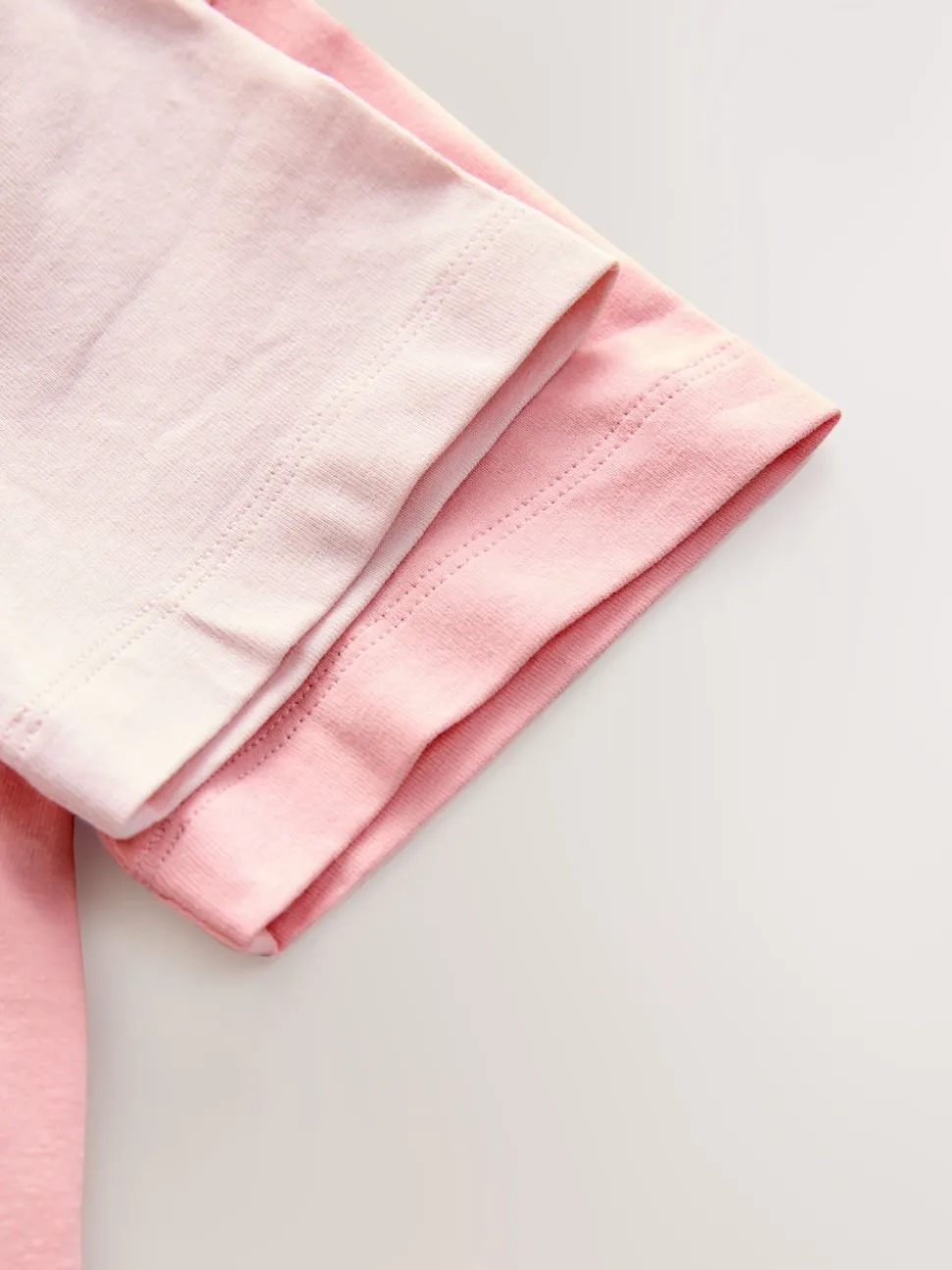 Pink Short Sleeve Vests 2 Pack (1.5-12yrs)