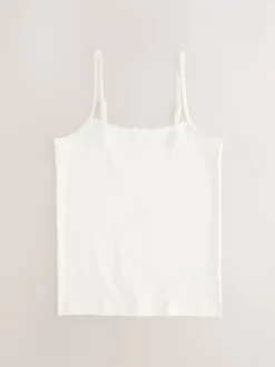 Pink Strappy Printed Cami Vests 3 Pack (1.5-16yrs)