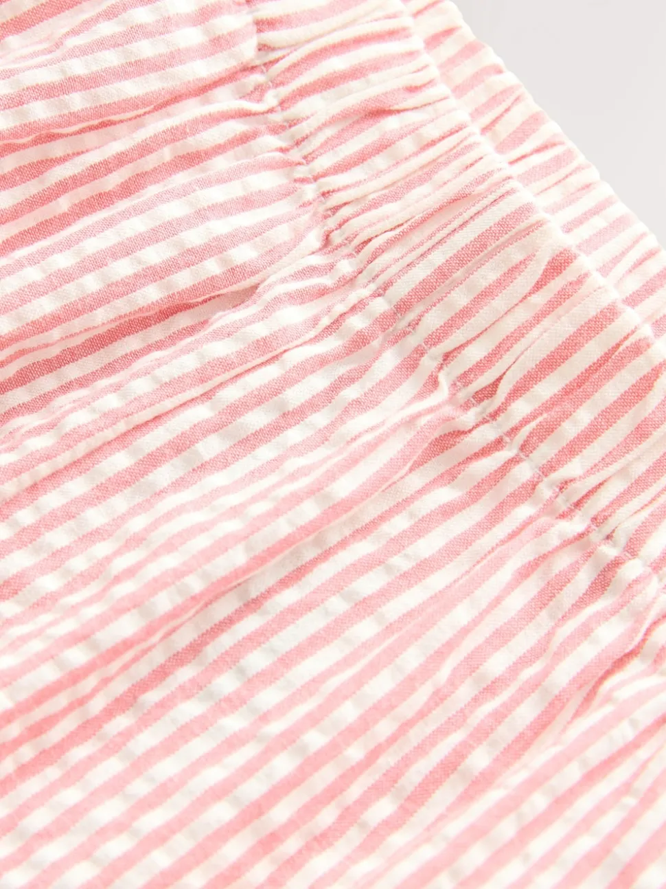 Pink Stripe Pull On Barrel Trousers (3-16yrs)