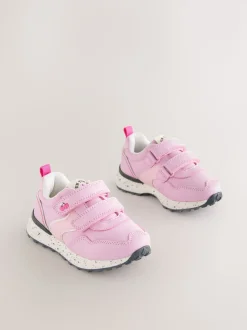 Pink Touch Fastening Trainers