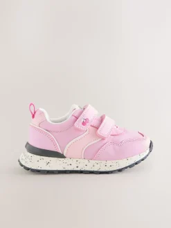 Pink Touch Fastening Trainers