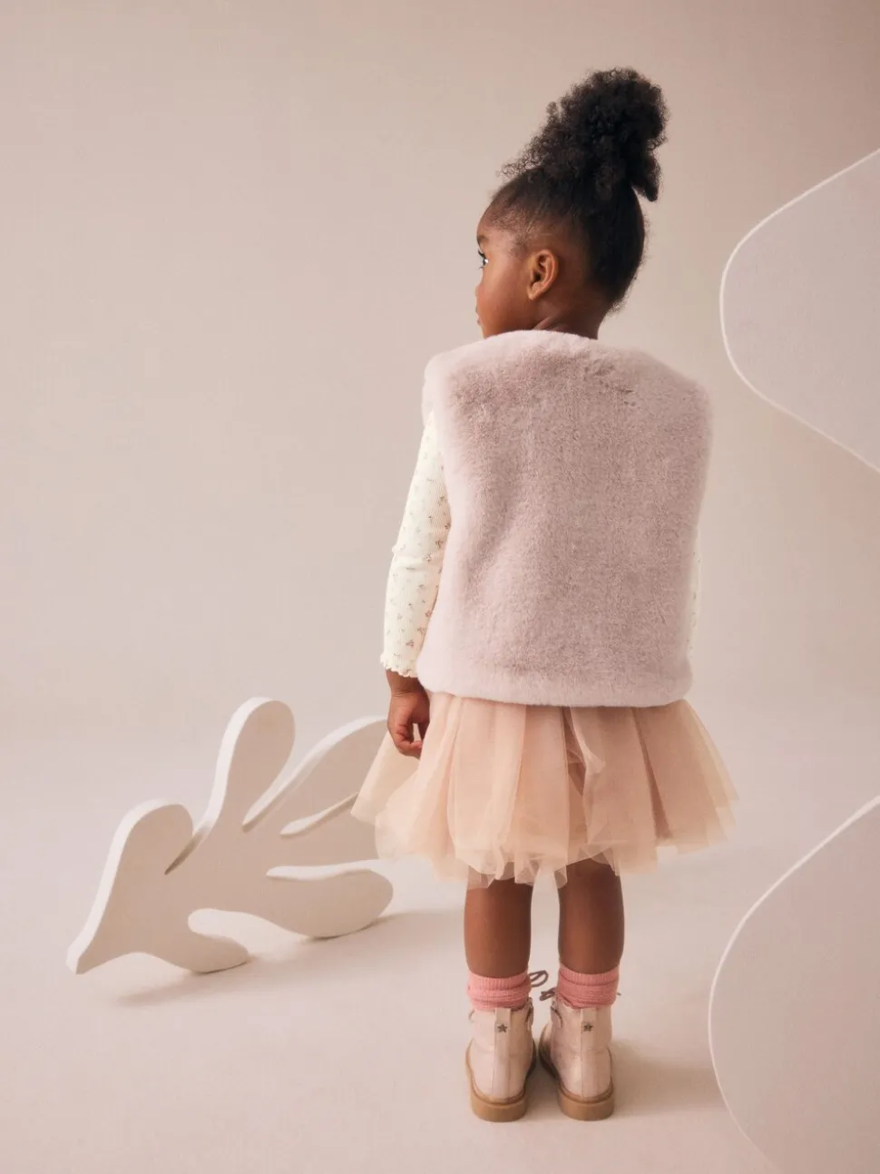 Pink T-Shirt Gilet & Skirt 3 Piece Set (3mths-7yrs)