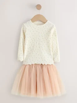 Pink T-Shirt Gilet & Skirt 3 Piece Set (3mths-7yrs)