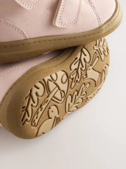 Pink Waterproof Touch Fastening Boots
