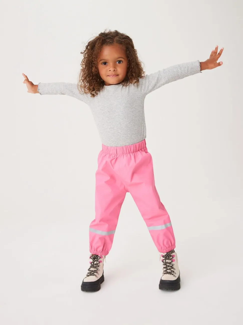 Pink Waterproof Trousers (3mths-7yrs)