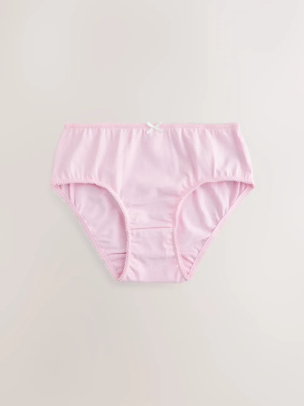 Pink/White Briefs 10 Pack (1.5-16yrs)