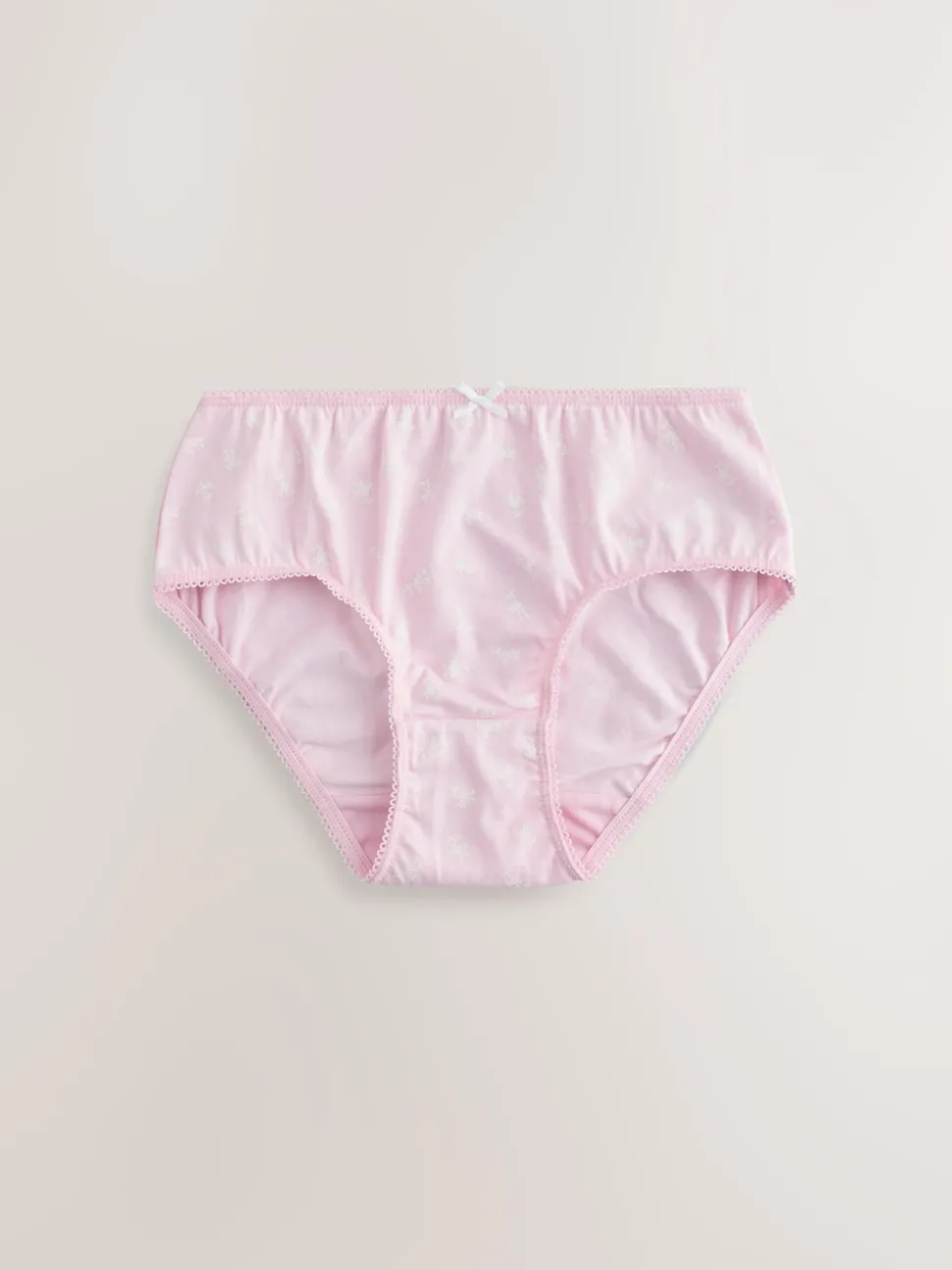 Pink/White Briefs 10 Pack (1.5-16yrs)