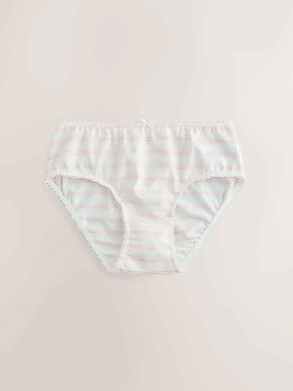 Pink/White Briefs 10 Pack (1.5-16yrs)