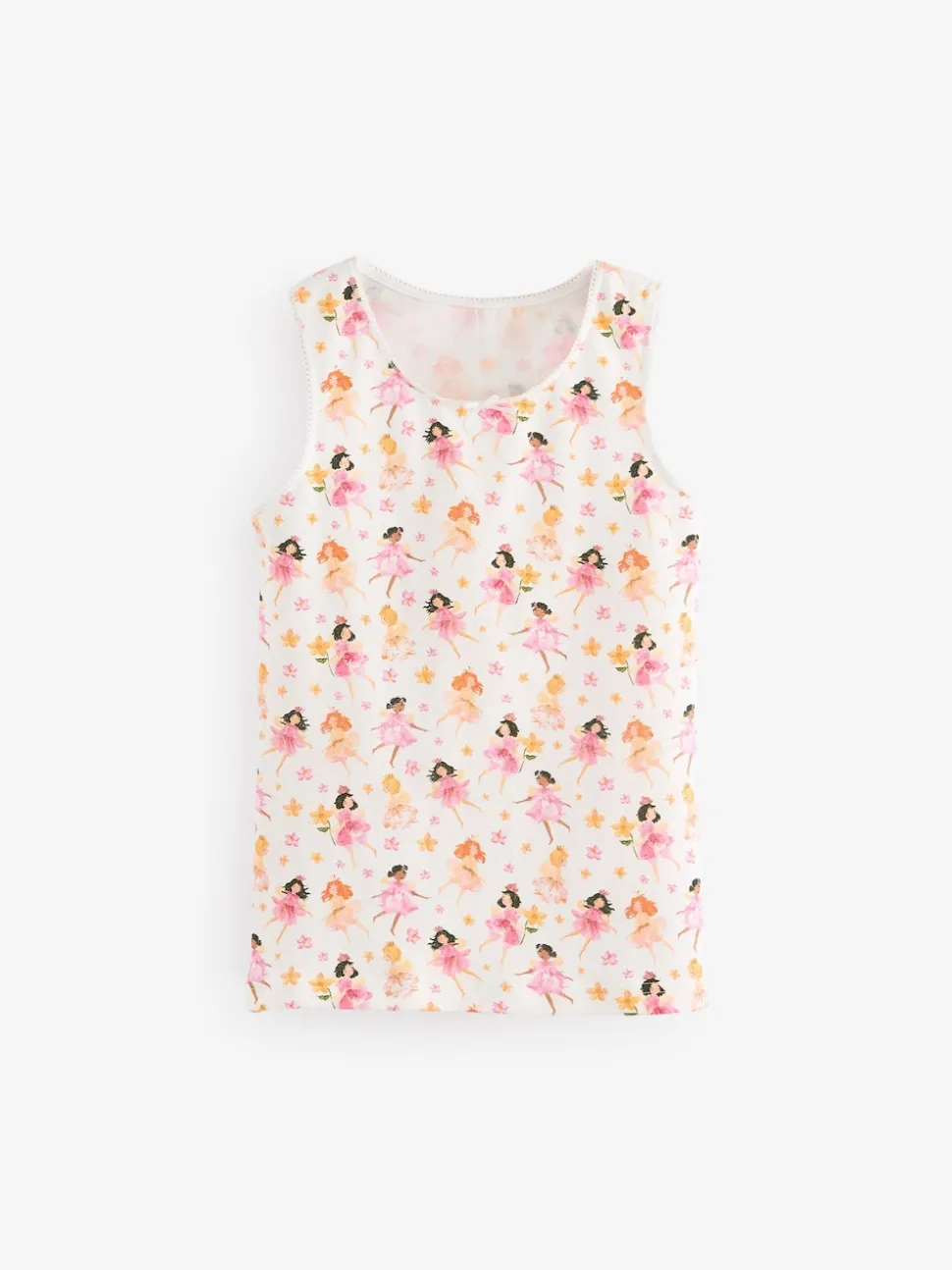 Pink/White Fairy Vests 3 Pack (1.5-16yrs)