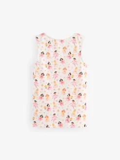 Pink/White Fairy Vests 3 Pack (1.5-16yrs)