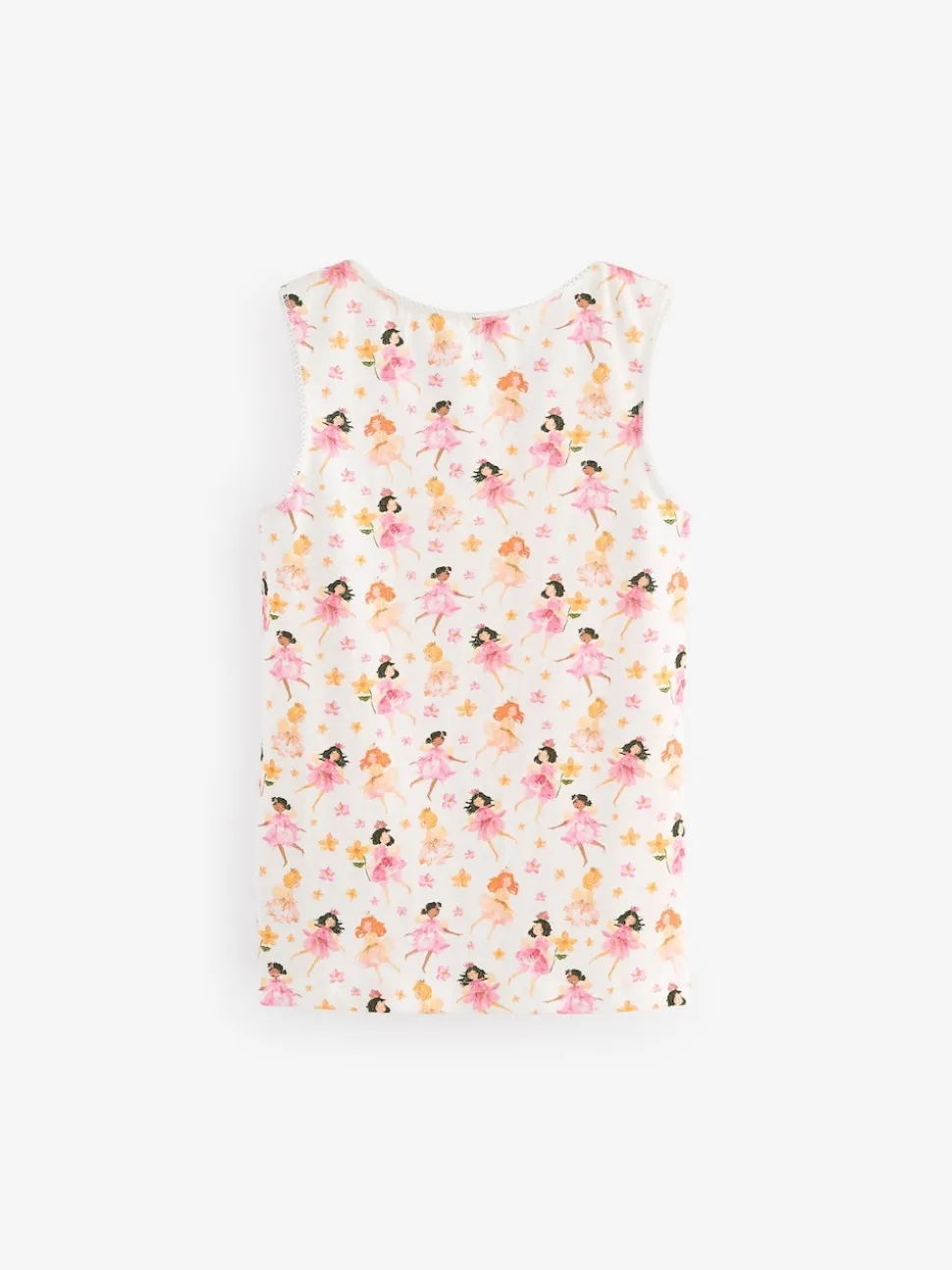 Pink/White Fairy Vests 3 Pack (1.5-16yrs)