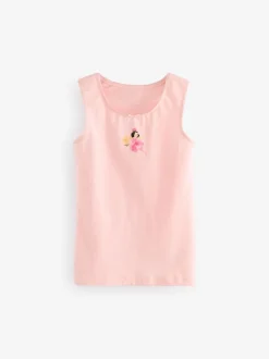 Pink/White Fairy Vests 3 Pack (1.5-16yrs)