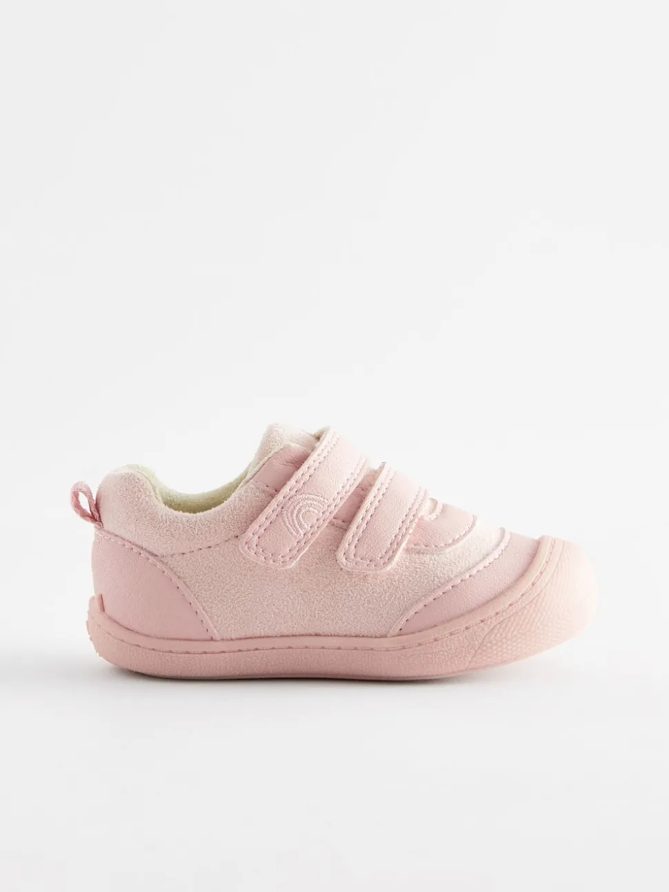 Pink Wide Fit (G) Crawler Trainers