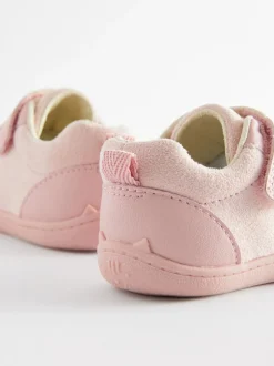 Pink Wide Fit (G) Crawler Trainers
