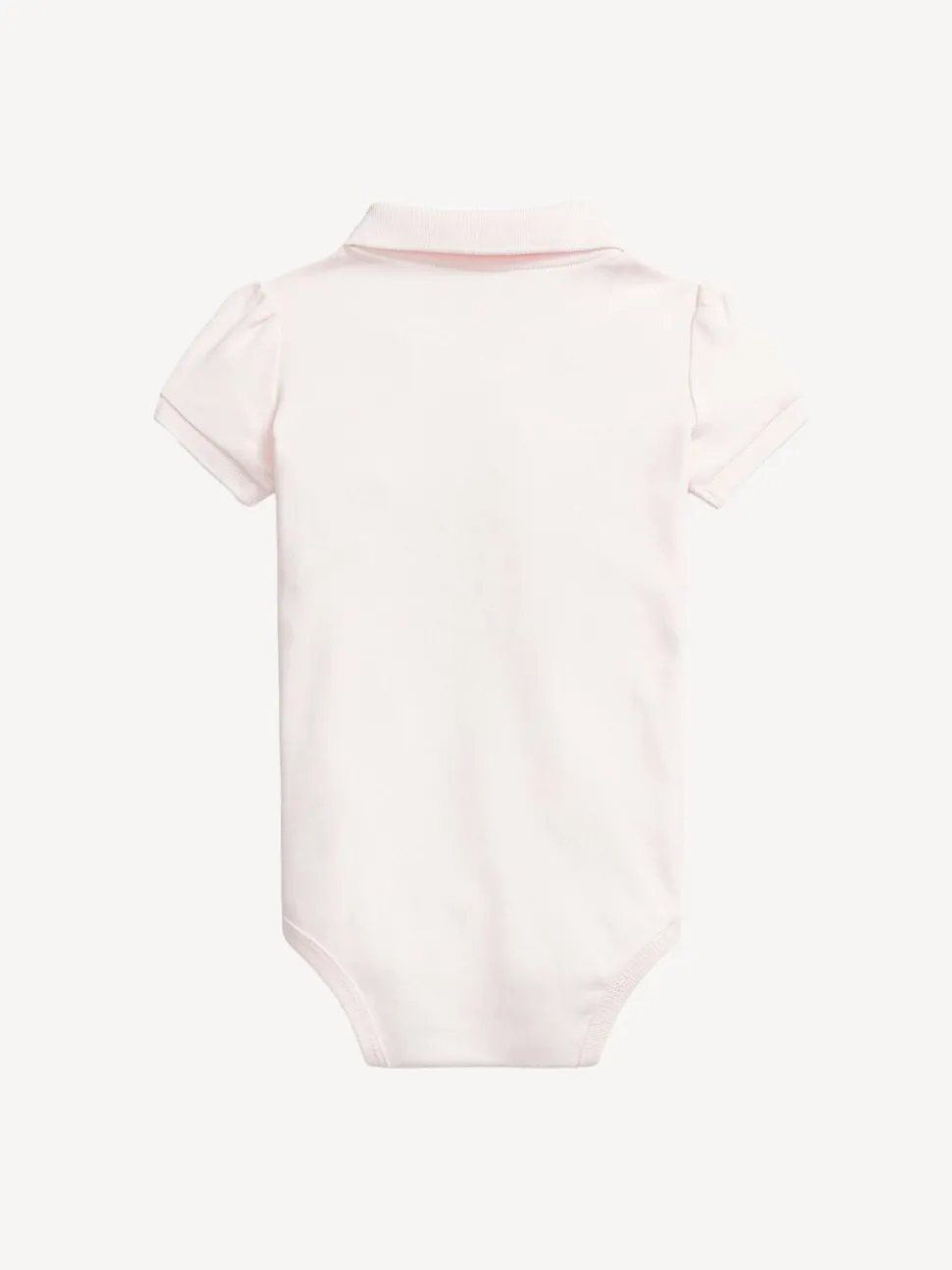 Polo Ralph Lauren Pink Baby Girls Soft Polo Bodysuit