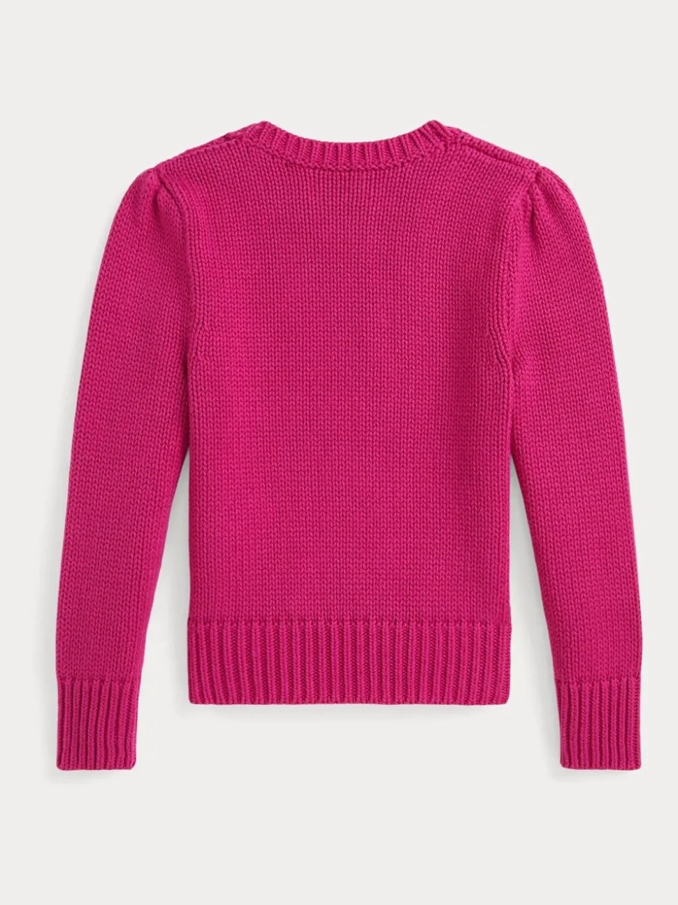 Polo Ralph Lauren Pink Girls Icon Flag Knit Jumper