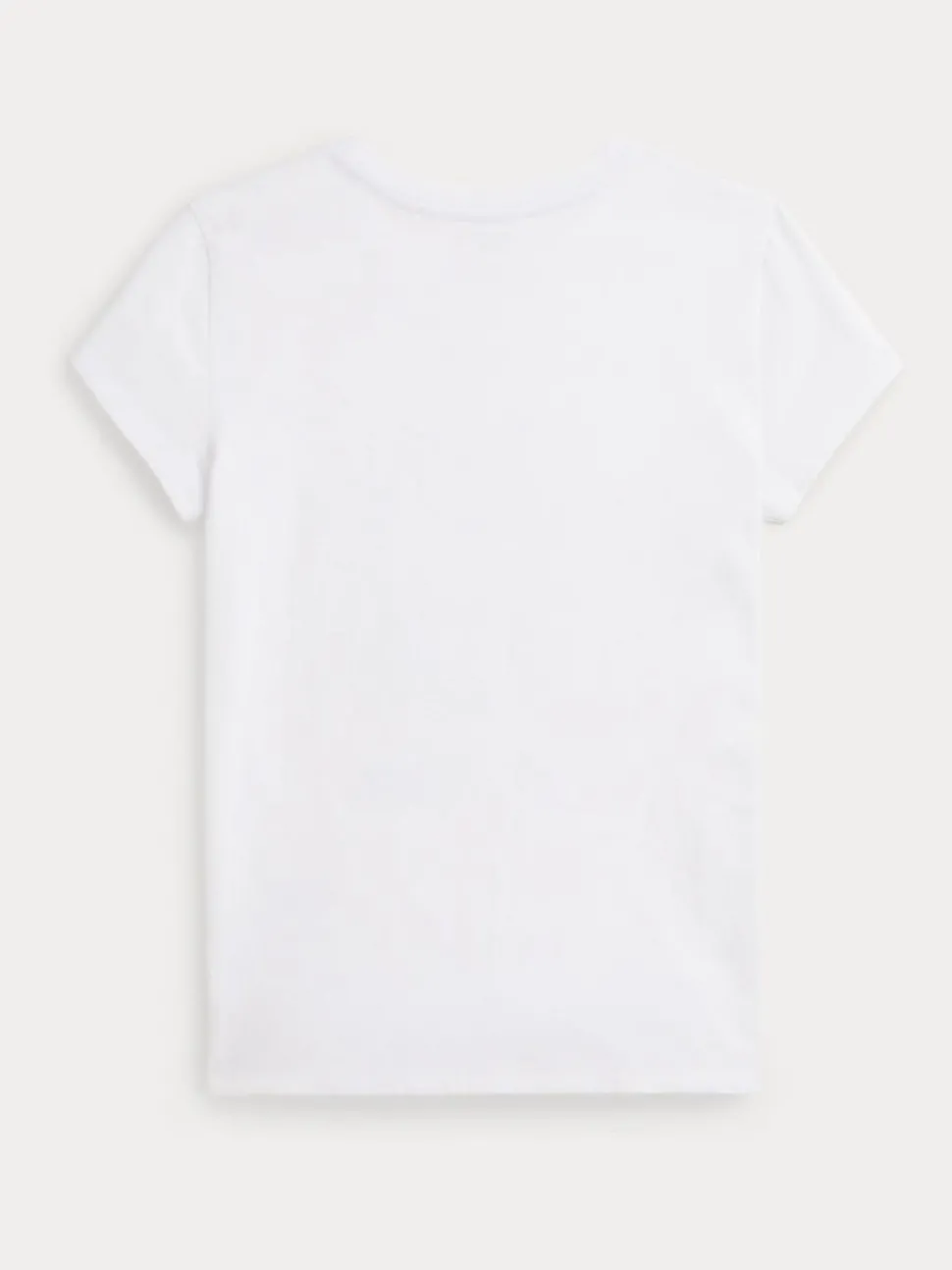 Polo Ralph Lauren White Girls Polo Bear Graphic T-Shirt
