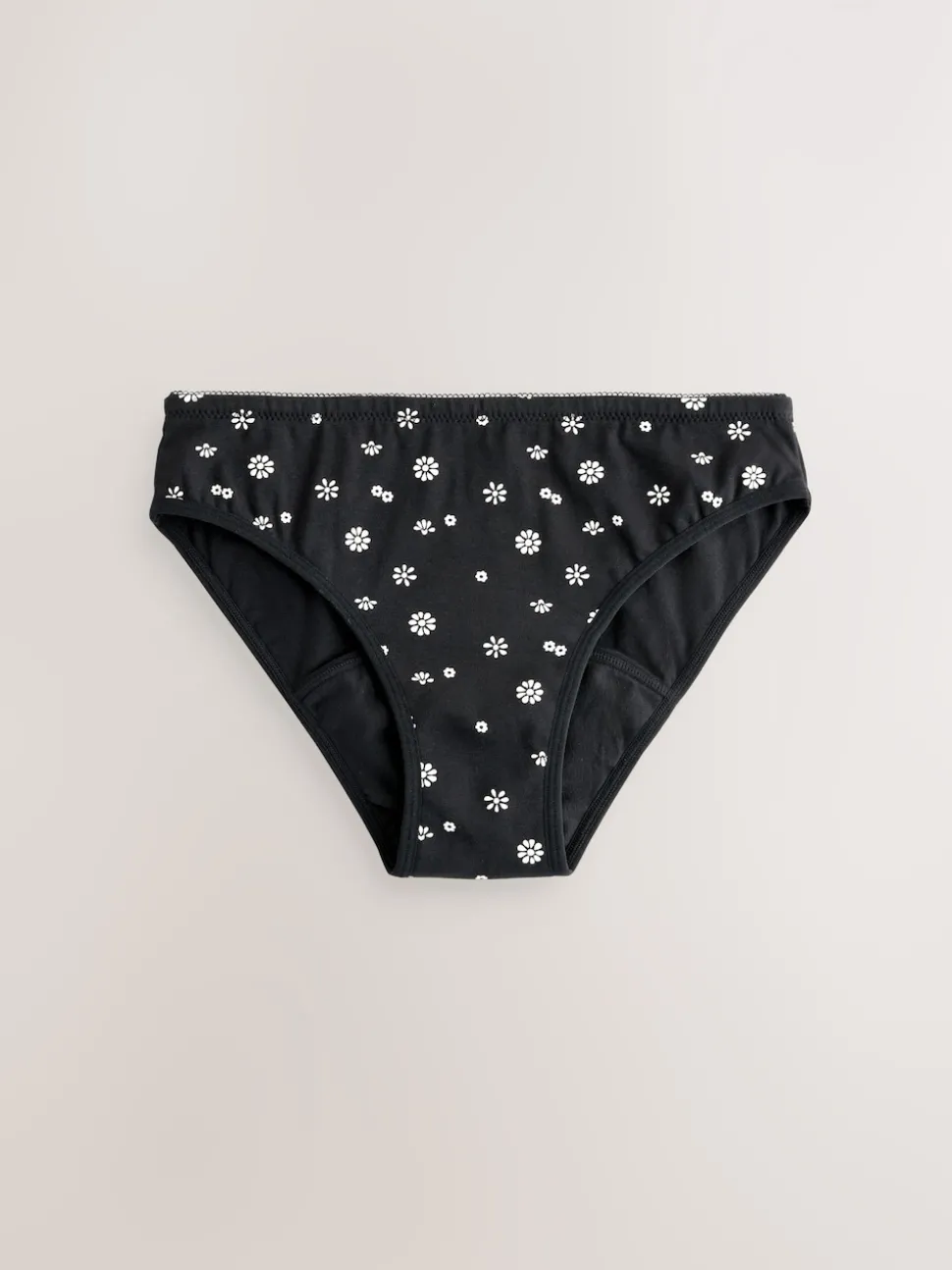 Printed Light Period Bikini Briefs 2 Pack (7-16yrs)