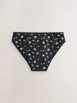 Printed Light Period Bikini Briefs 2 Pack (7-16yrs)