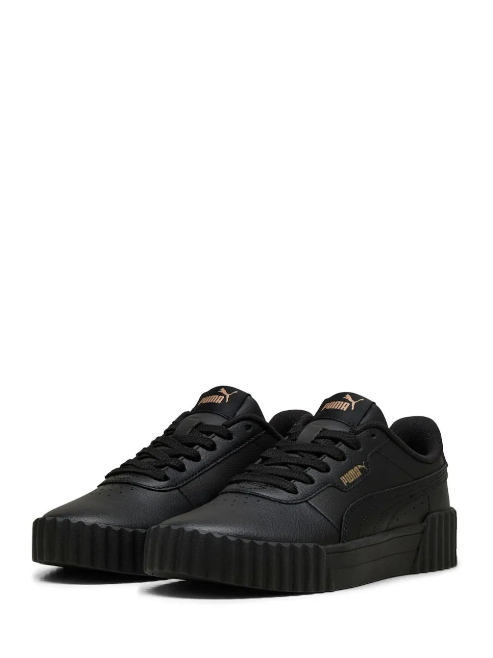 Puma Black Kids Youth Carina 3.0 Sneakers