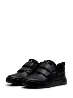 Puma Black Courtflex V3 Sneakers
