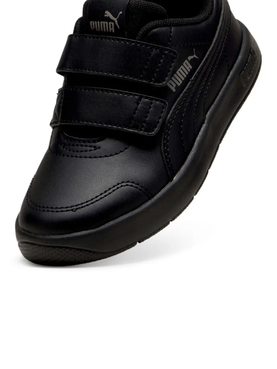 Puma Black Courtflex V3 Sneakers