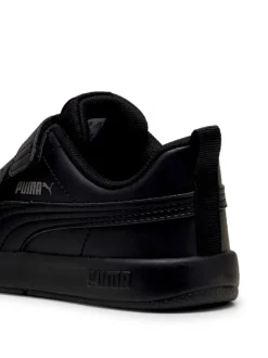 Puma Black Courtflex V3 Sneakers