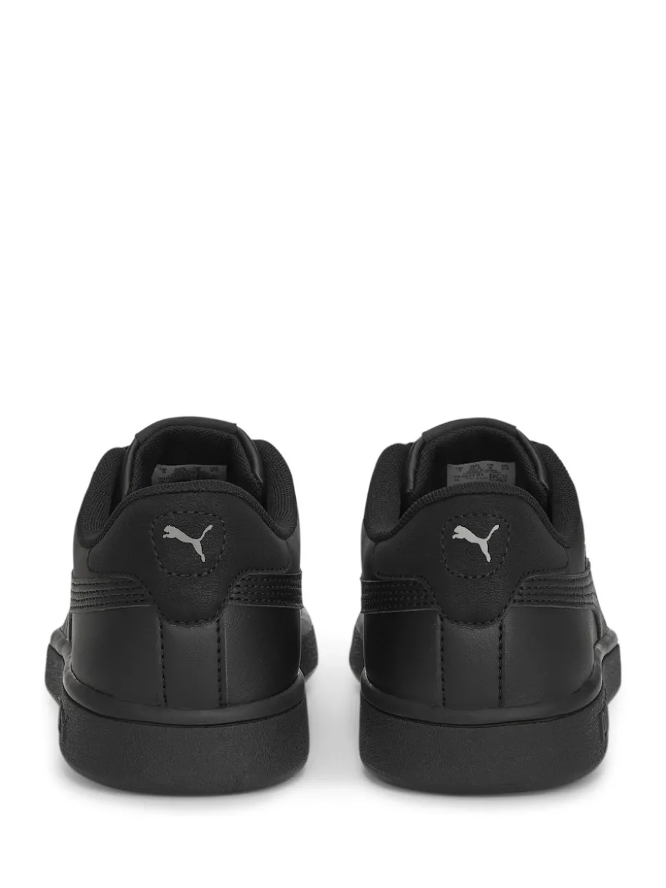 Puma Black Smash 3.0 Leather Youth Trainers