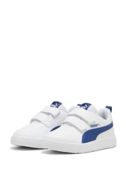 Puma White cream Courtflex V3 Sneakers