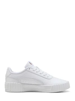 Puma White Kids Youth Carina 3.0 Sneakers